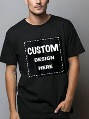 Men's and Women's Custom T-Shirts Upload Your Pet Photos Show Your Favorite Pet Moments Design Graphic Print T-Shirt